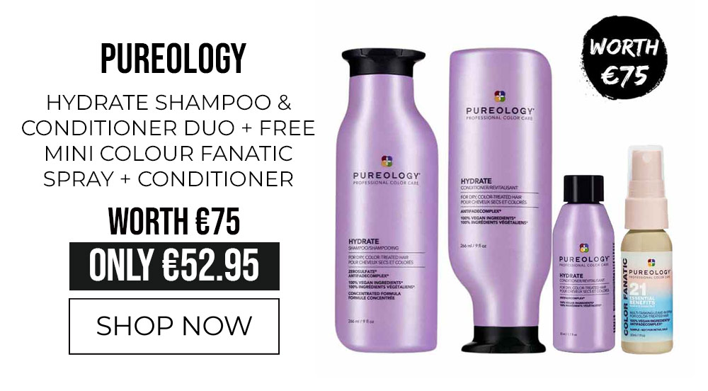 Pureology Hydrate Shampoo & Conditioner Duo + FREE Mini Colour Fanatic Spray + Conditioner