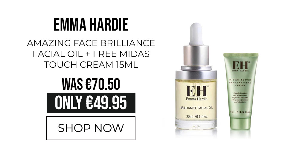 Emma Hardie Amazing Face Brilliance Facial Oil + FREE Midas Touch Cream 15ml