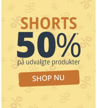 Spar 50% på shorts