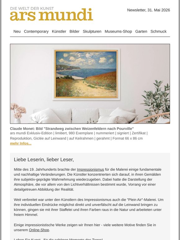 Impressionismus - Aufbruch in eine neue Ära der Malerei