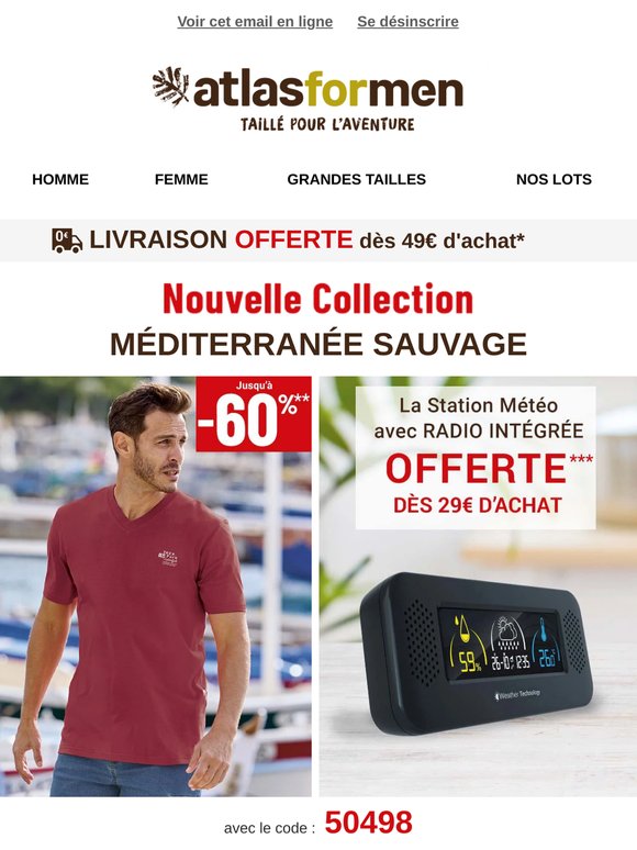 Recevez la Station Météo avec Radio intégrée