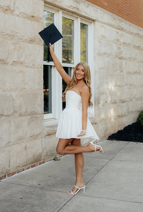 Katrina Mini Dress - Ivory