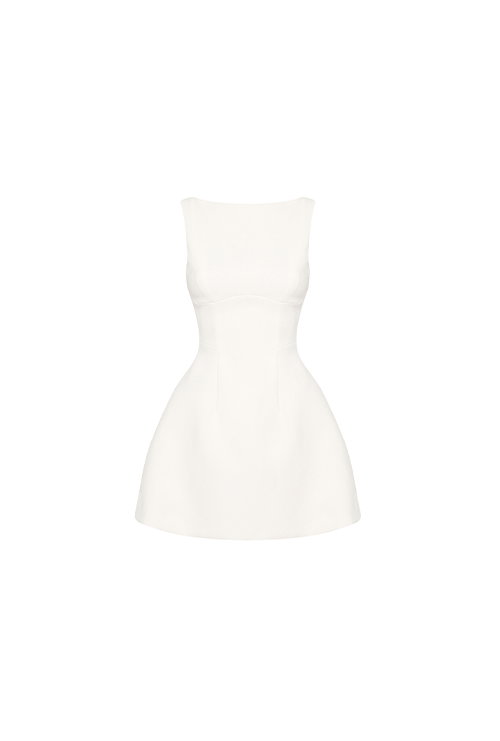 Alana Mini Dress - Ivory