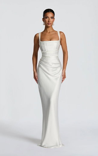 Calanthe Maxi Dress - Ivory
