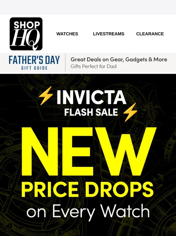 INVICTA FLASH SALE ⚡️ Ending Soon!