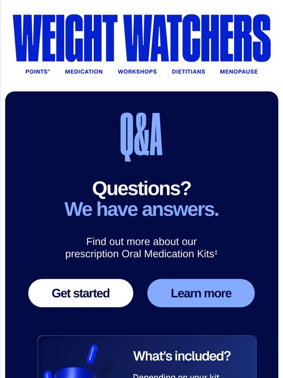 The top 4 Qs about Oral Meds Kits
