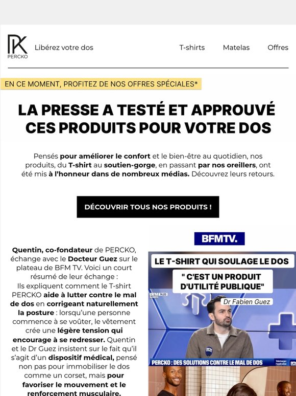 Ce que la presse conseille pour prendre soin de votre dos 🗞️