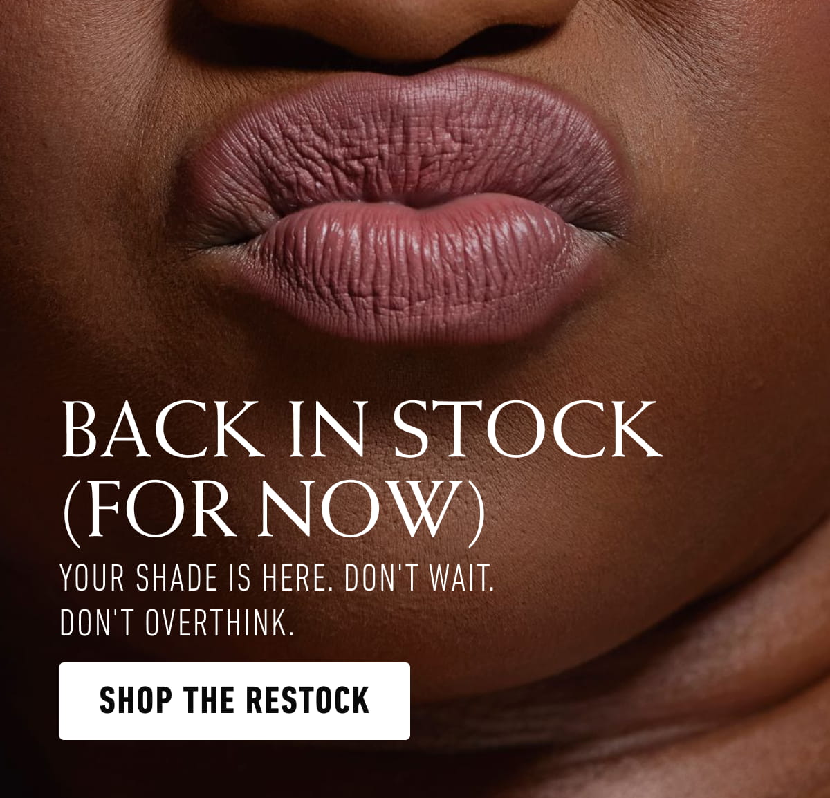 Back in stock (for now)