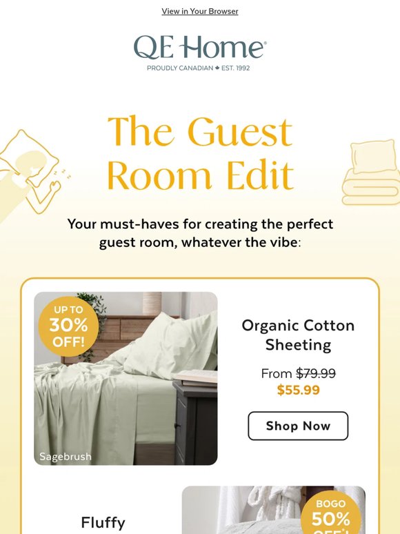 Your Guestroom Essentials for Summer ☀️