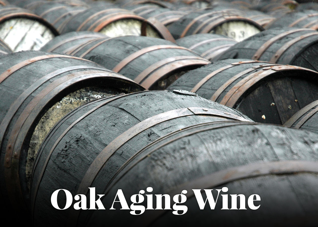 Oak Aging Wine