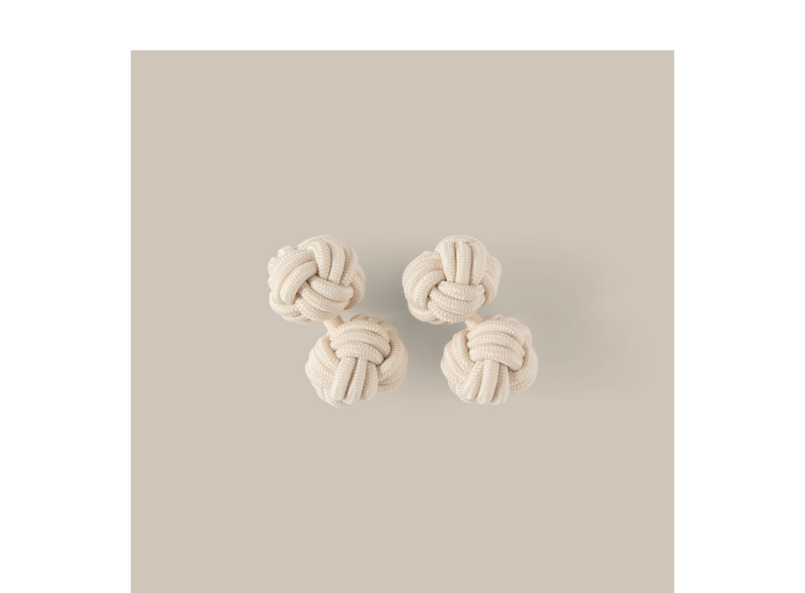 Grant Knot Cuff Links