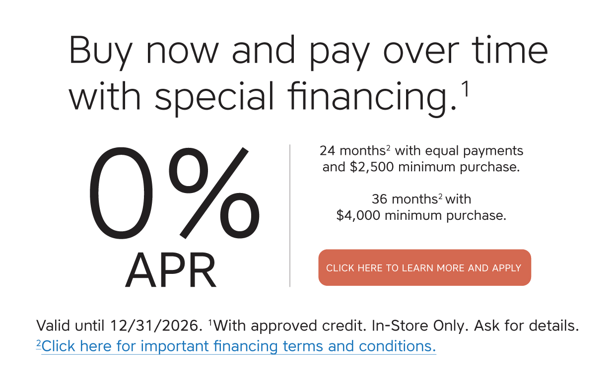 Special Financing Options