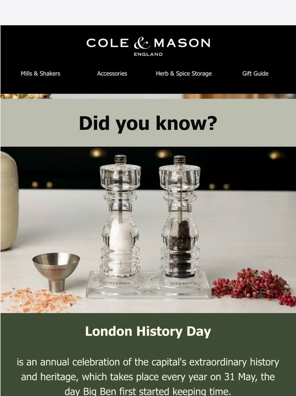 Celebrate London History day with our London mill bundles!