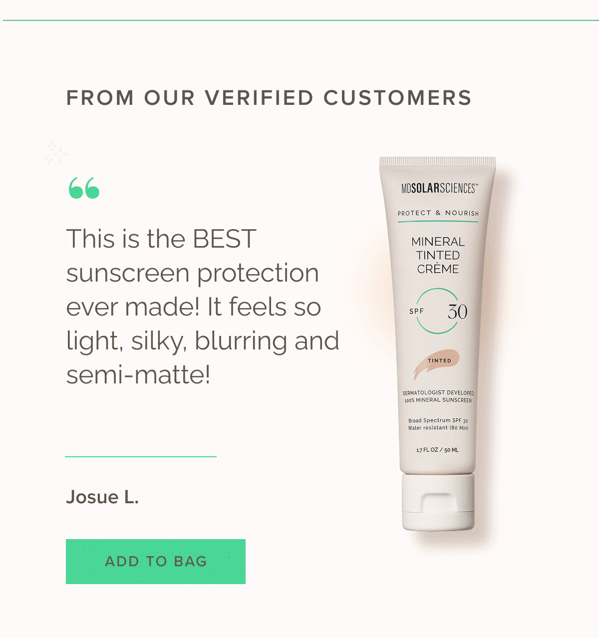 Meet SPF with feel-good textures