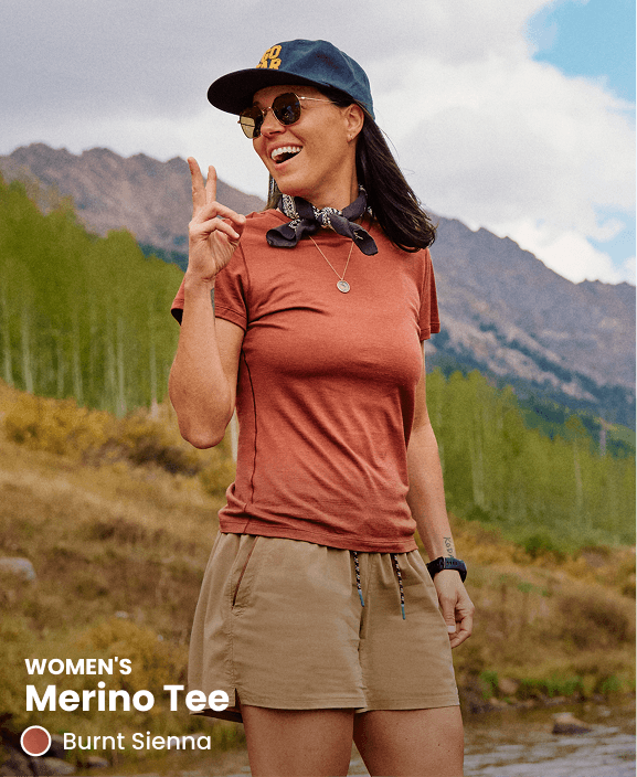 Women's Merino Short Sleeve Tee