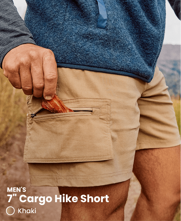 Men's Merino 7 Cargo Hike Short