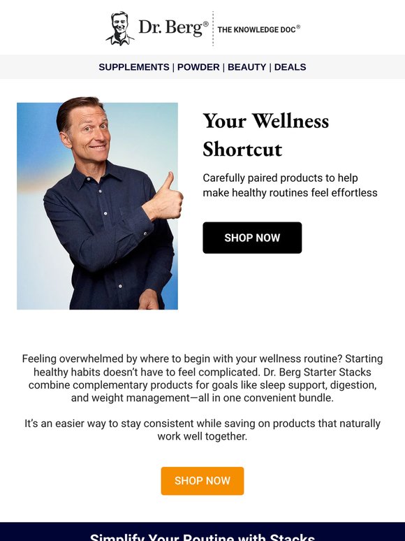 📦 We Made Wellness Routines Easier