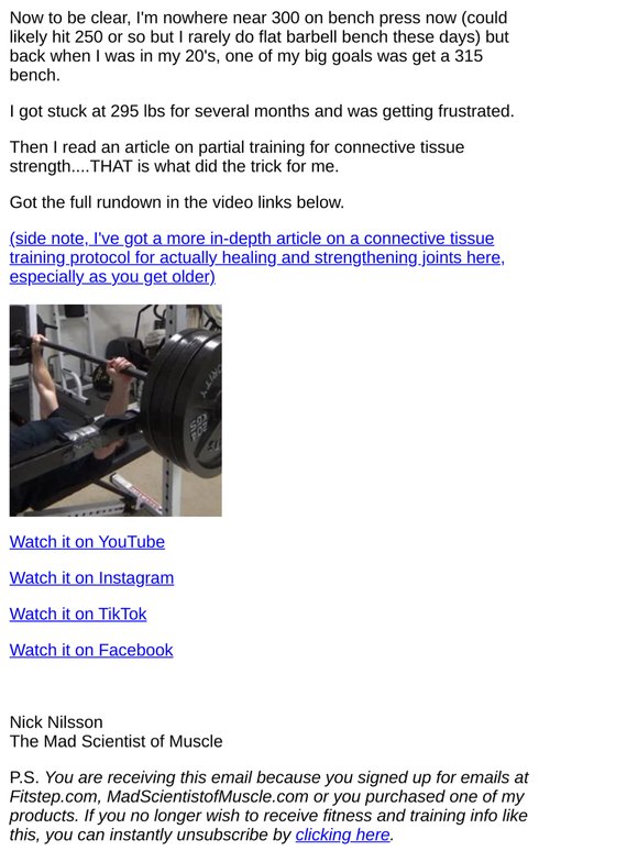 THIS is what got me over 300 lbs on my bench press...