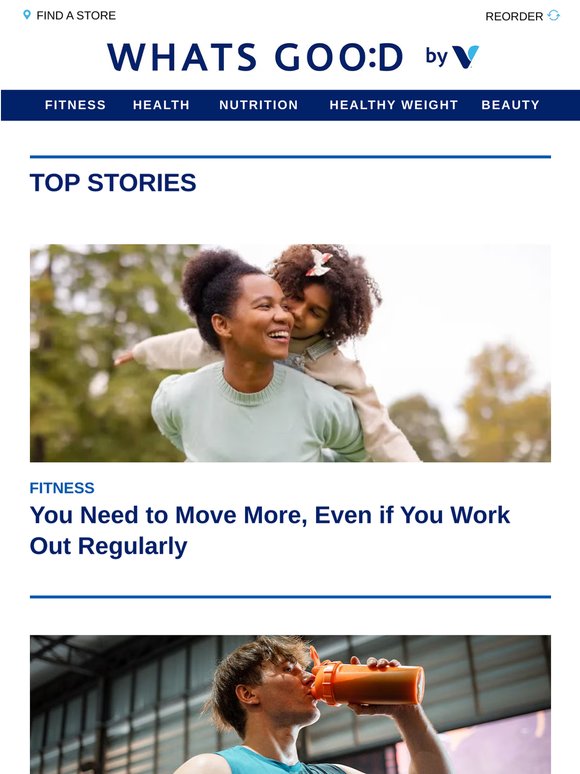 Move more (even if you work out)