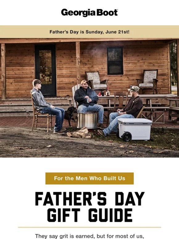 The Georgia Boot 2026 Father's Day Gift Guide