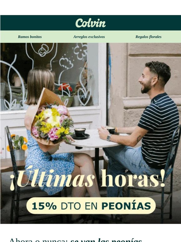 ⏳Últimas horas: Peonías con 15 % dto