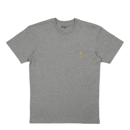 S/s Chase T-shirt Grey Heather / Gold