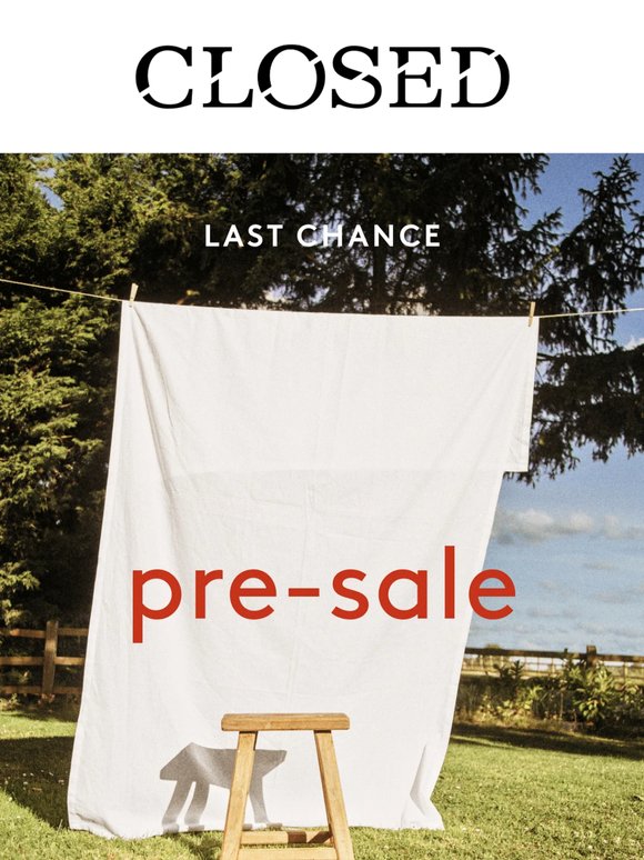 Last chance | Up to 30% off – only a few hours left