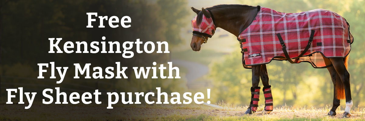 Free Kensington Fly Mask with Fly Sheet purchase
