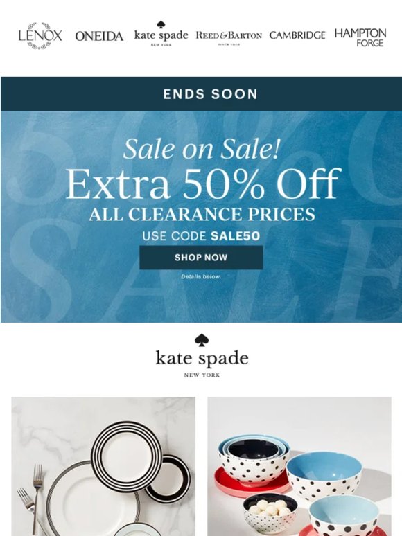 SOS 📣 Sale on Sale Ends Soon