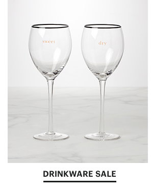 DRINKWARE SALE