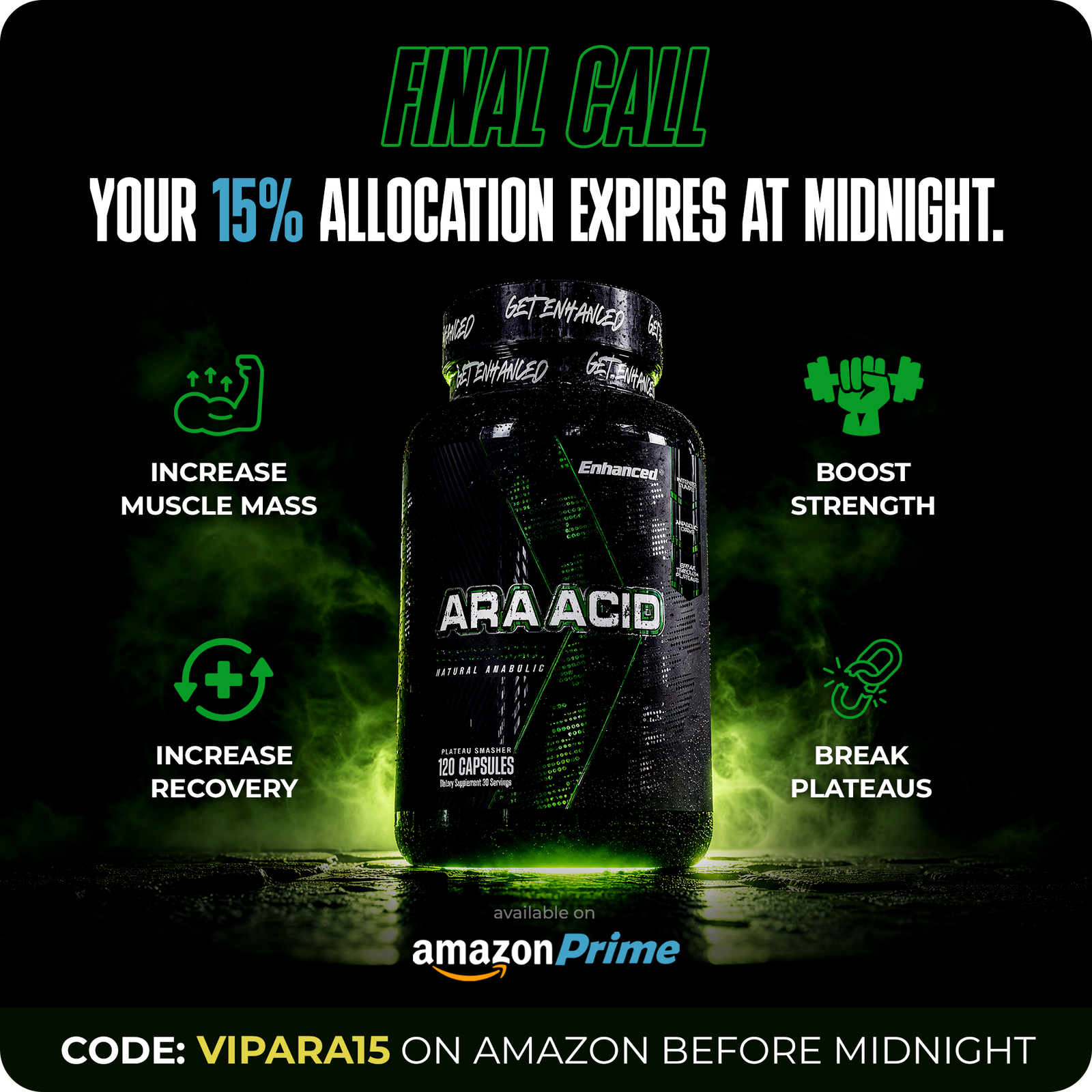 LIVE ON AMAZON