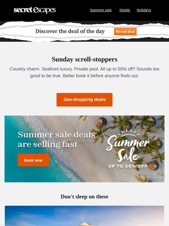 Sunday steals