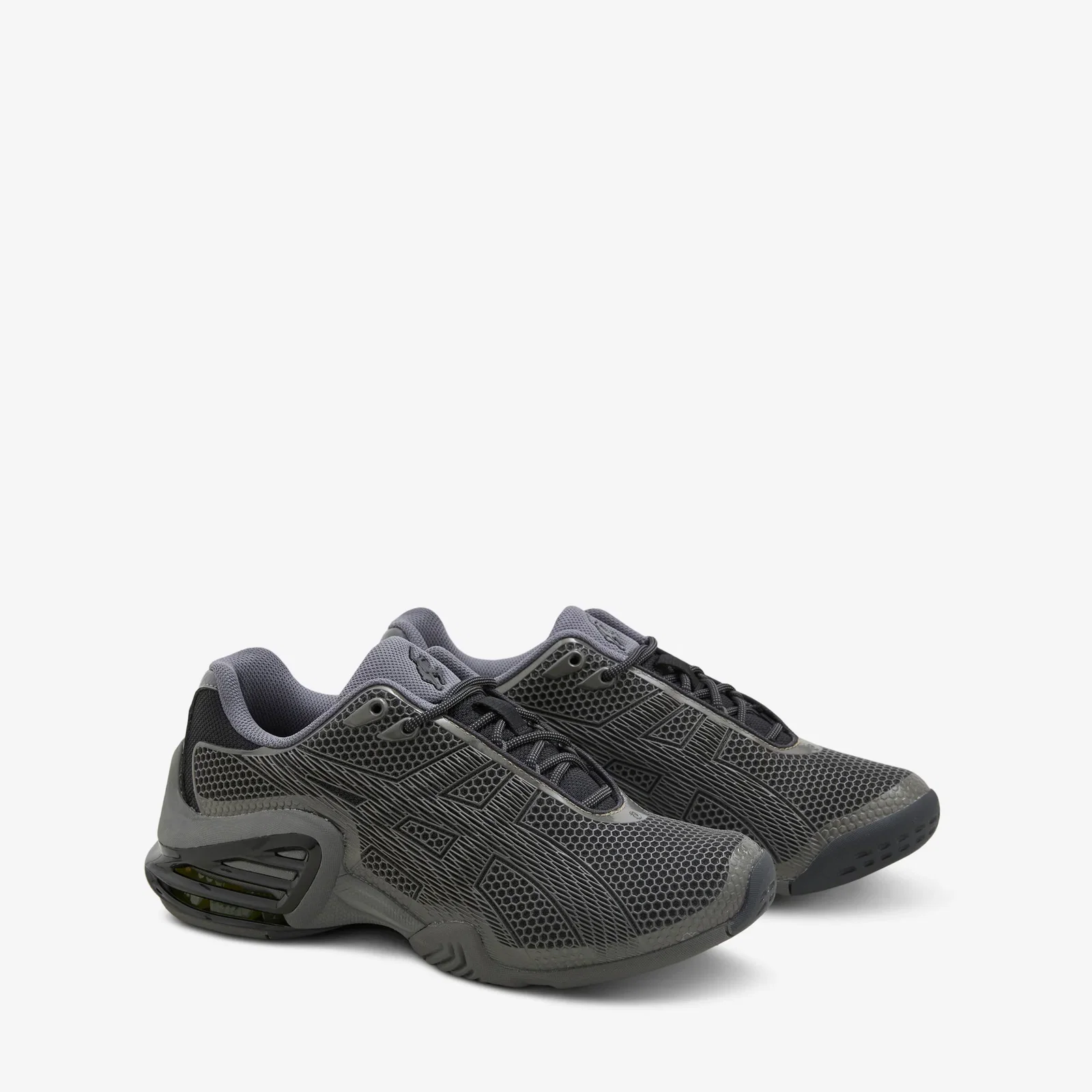 Image of ASICS NOVALIS Gel-Teremoa II Dark Gull Grey | Black