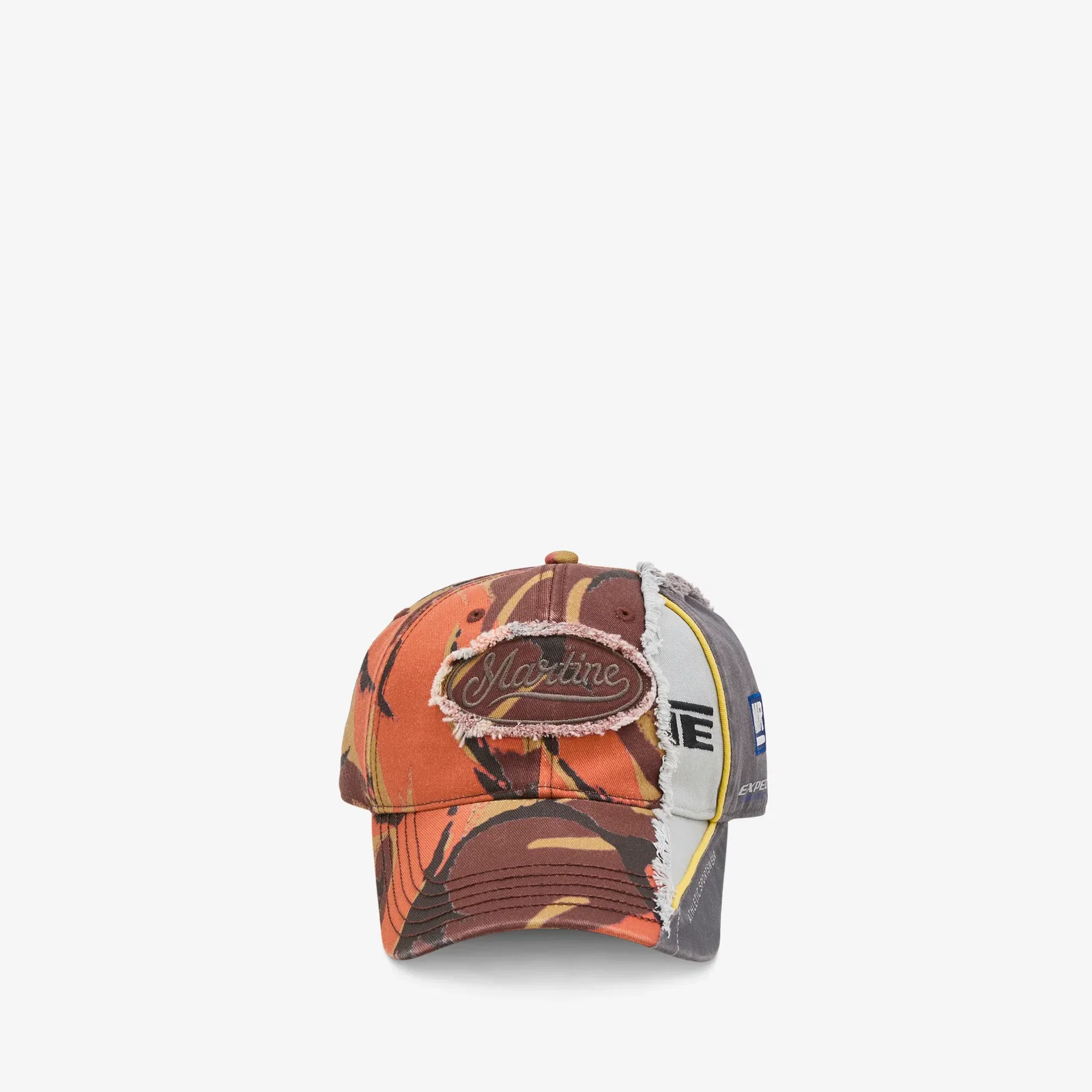Image of Collage Cap Orange Camo | Grey