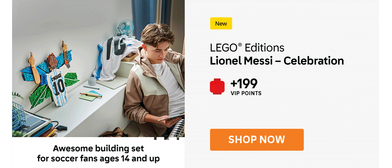 LEGO® Editions Lionel Messi – Celebration