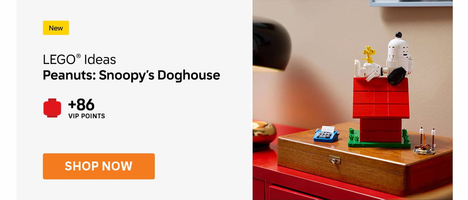LEGO® Ideas Peanuts: Snoopy’s Doghouse