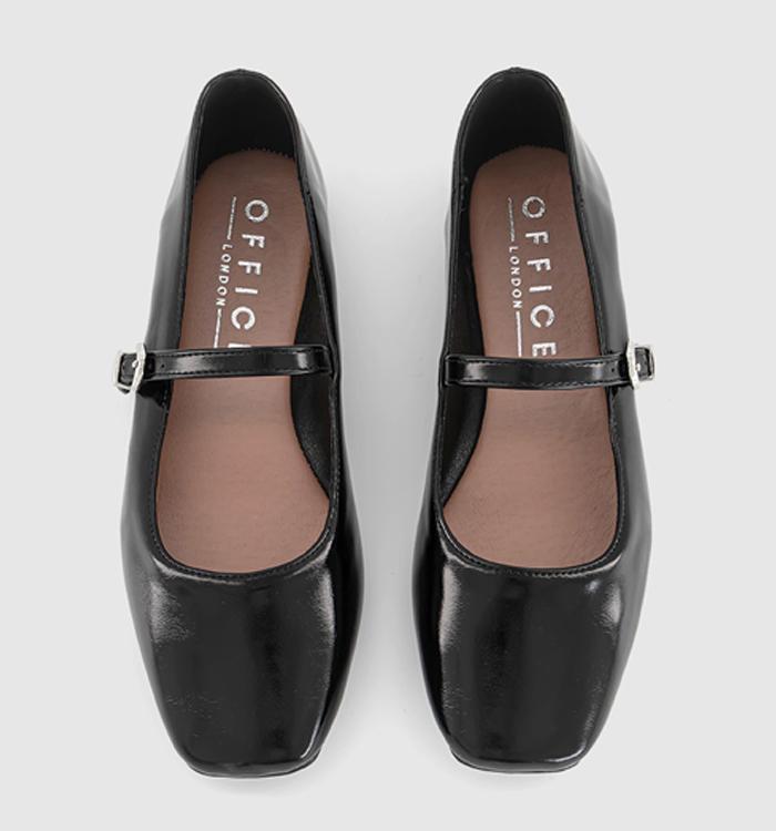Flourish Square Toe Mary Jane Ballet Pumps