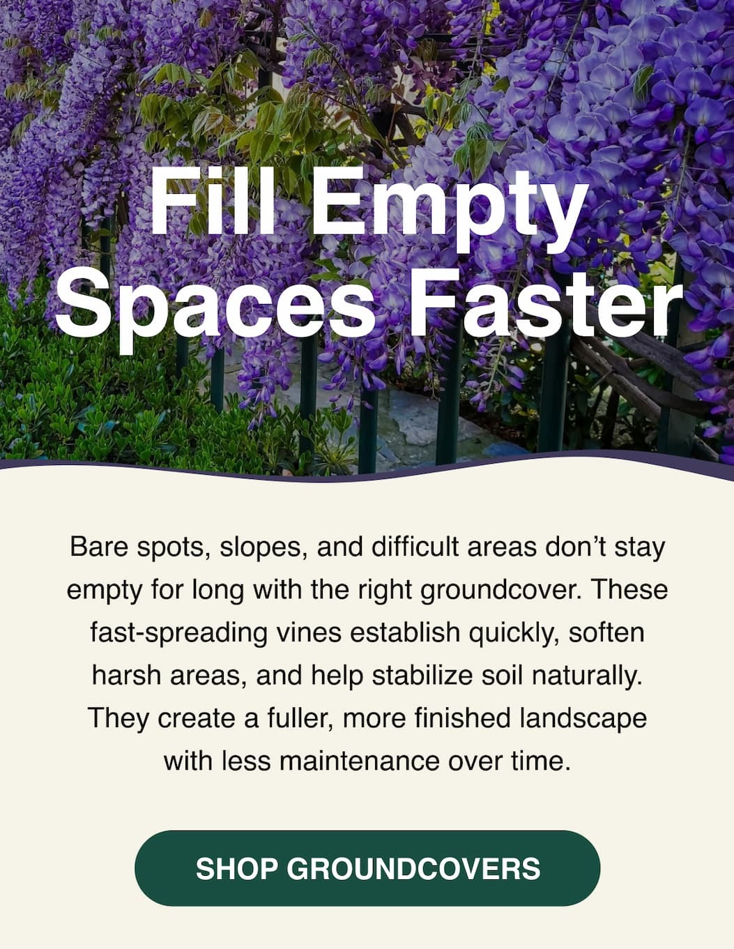 Fill empty spaces faster