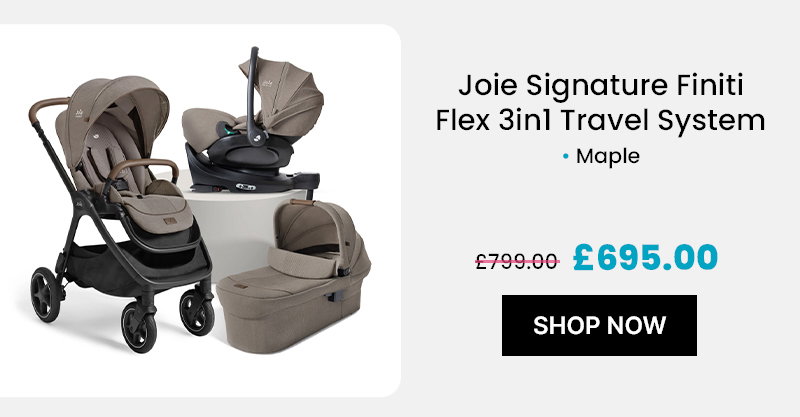 Joie Signature Finiti Flex 3in1 Travel System – Maple