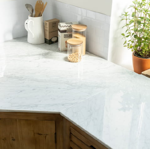 Meuble bas de cuisine en angle Epure