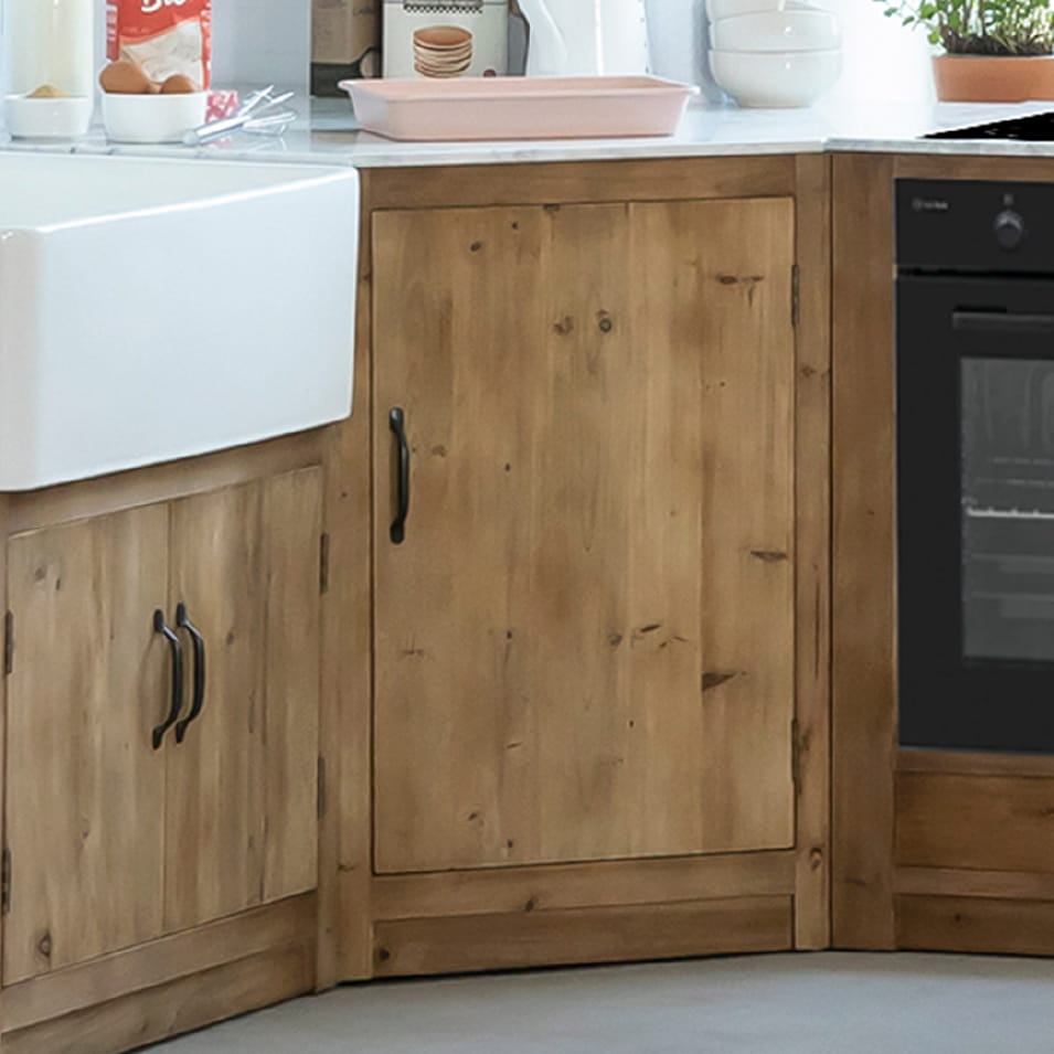 Meuble de cuisine en angle