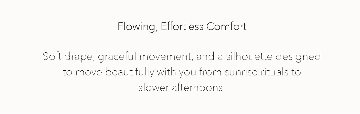floaty fabrics, grounded energy