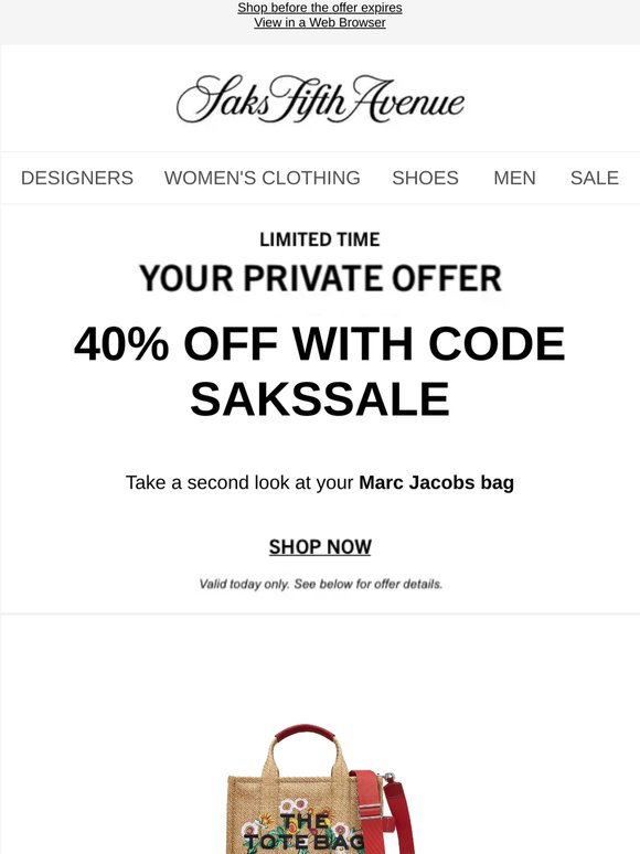 A private offer just for you: Your pick is on sale for a limited time