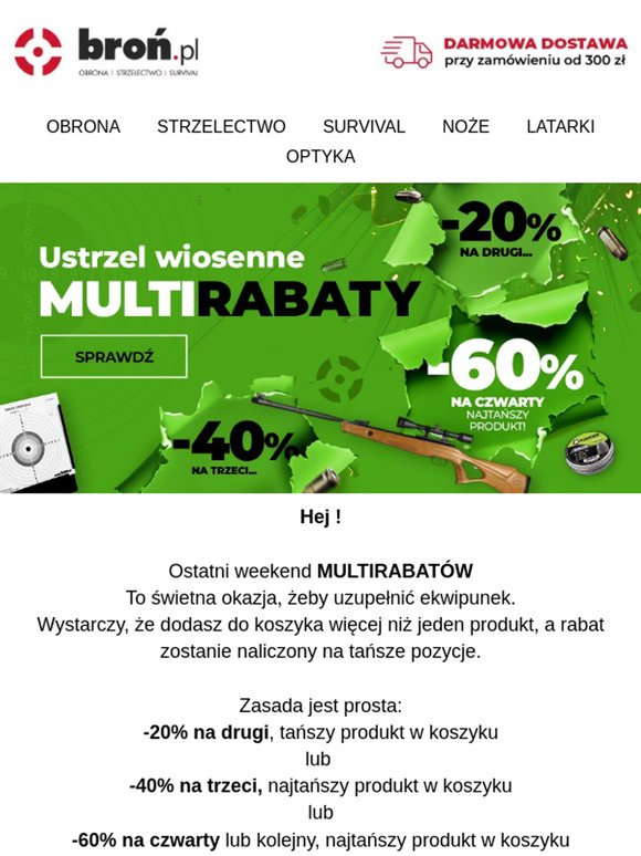 🛒 MULTIRABATY na ekwipunek — więcej znaczy taniej! 🔥