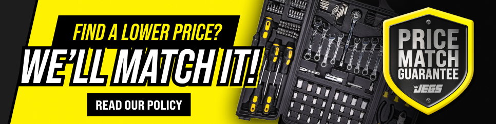 Find a lower price? We'll match it!