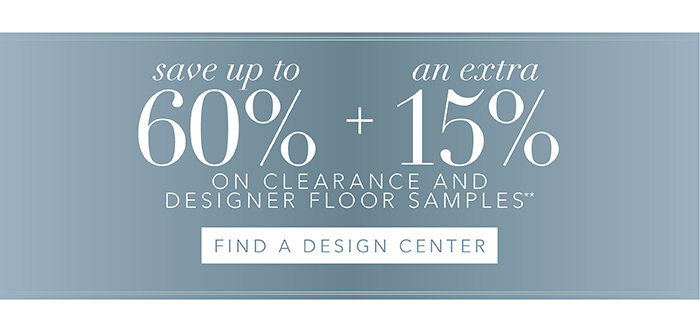 Find a Design Center >