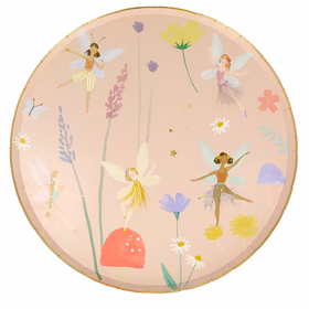 Fairy Magic Pappteller rund