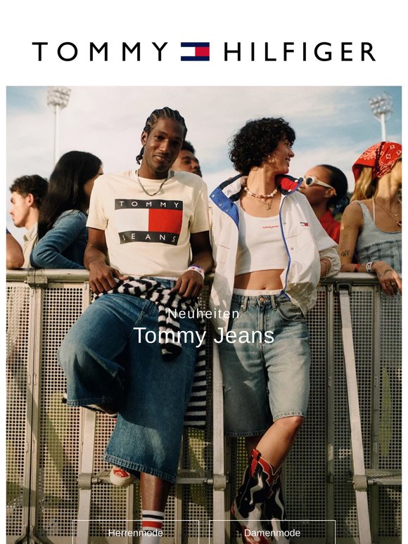 Neu: Tommy Jeans für die Festivalsaison