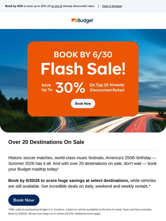 ⚡ FLASH SALE ⚡ Over 20 Budget destinations now on sale!