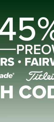 Up To 45% Off Preowned Drivers, Fairways & Hybrids From Top Brands Titleist With Code: GREEN